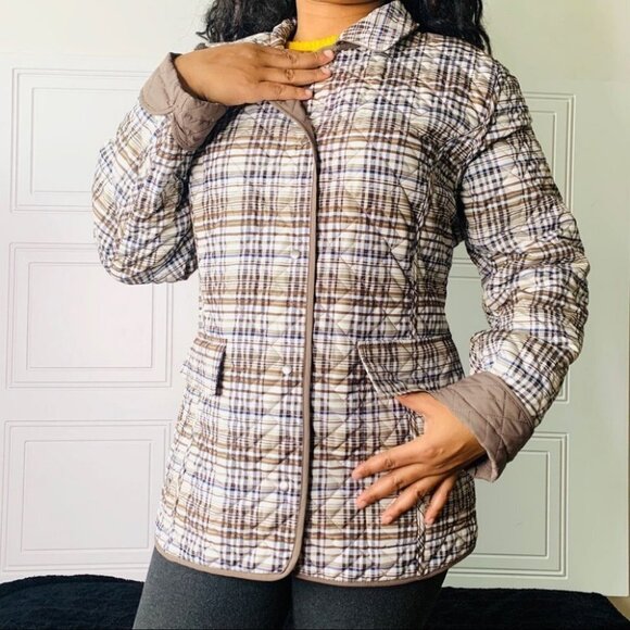 Marcona Reversible jacket brown plus size women size 14 - Picture 2 of 9